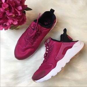 Nike Shoes - Nike Air Huarache Run Ultra Sport Fuchsia/Black Nike Shoes - Nike Air Huarache Run Ultra Sport Fuchsia/Black